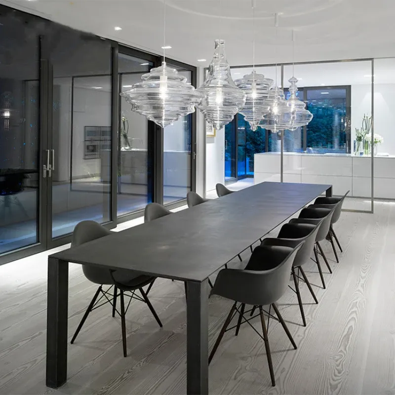 Transparent Glass Vintage LED Pendant Light