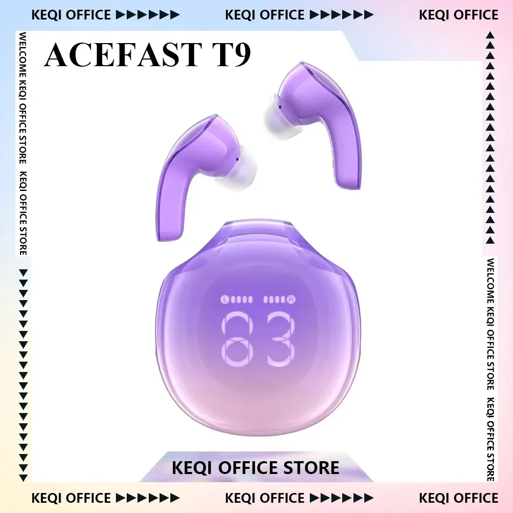 ACEFAST T9 Bluetooth 5.3 ANC Waterproof Wireless Earbuds