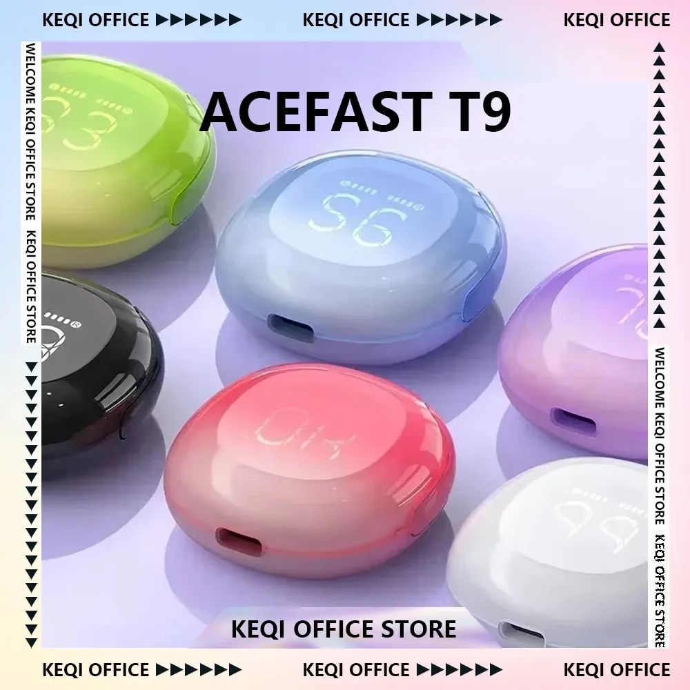 ACEFAST T9 Bluetooth 5.3 ANC Waterproof Wireless Earbuds