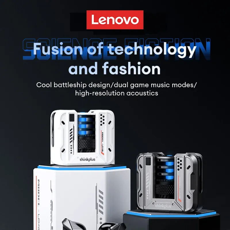 Lenovo LP49 Bluetooth 5.4 Wireless Gaming Earbuds