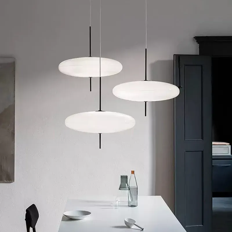 Minimalist Flying Saucer LED Pendant Lamp