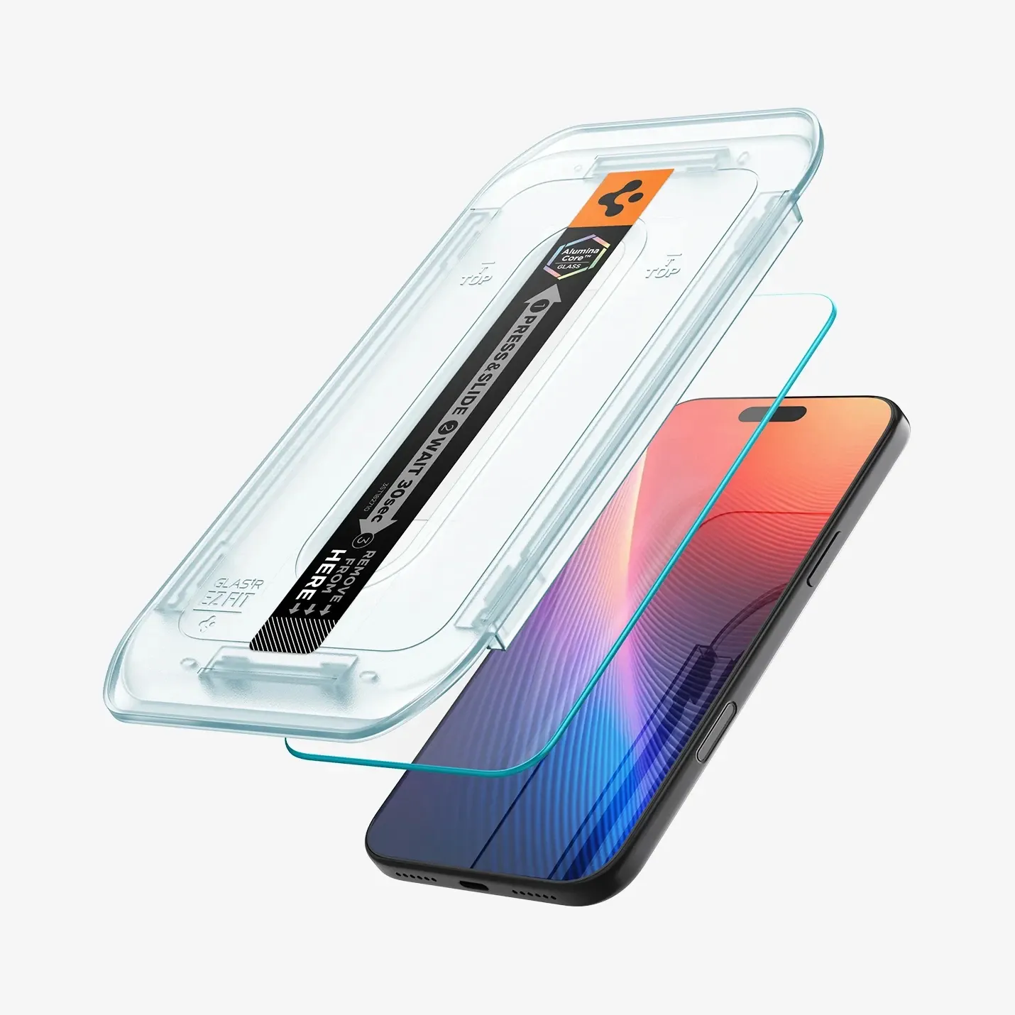 Spigen EZ Fit HD Tempered Glass Screen Protector for iPhone 14 Pro Max