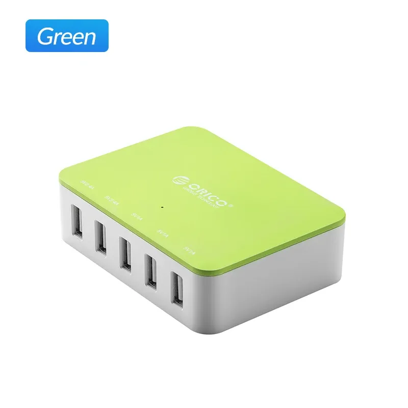 Orico 4- to 5-Port Desktop USB Charging Dock 40W