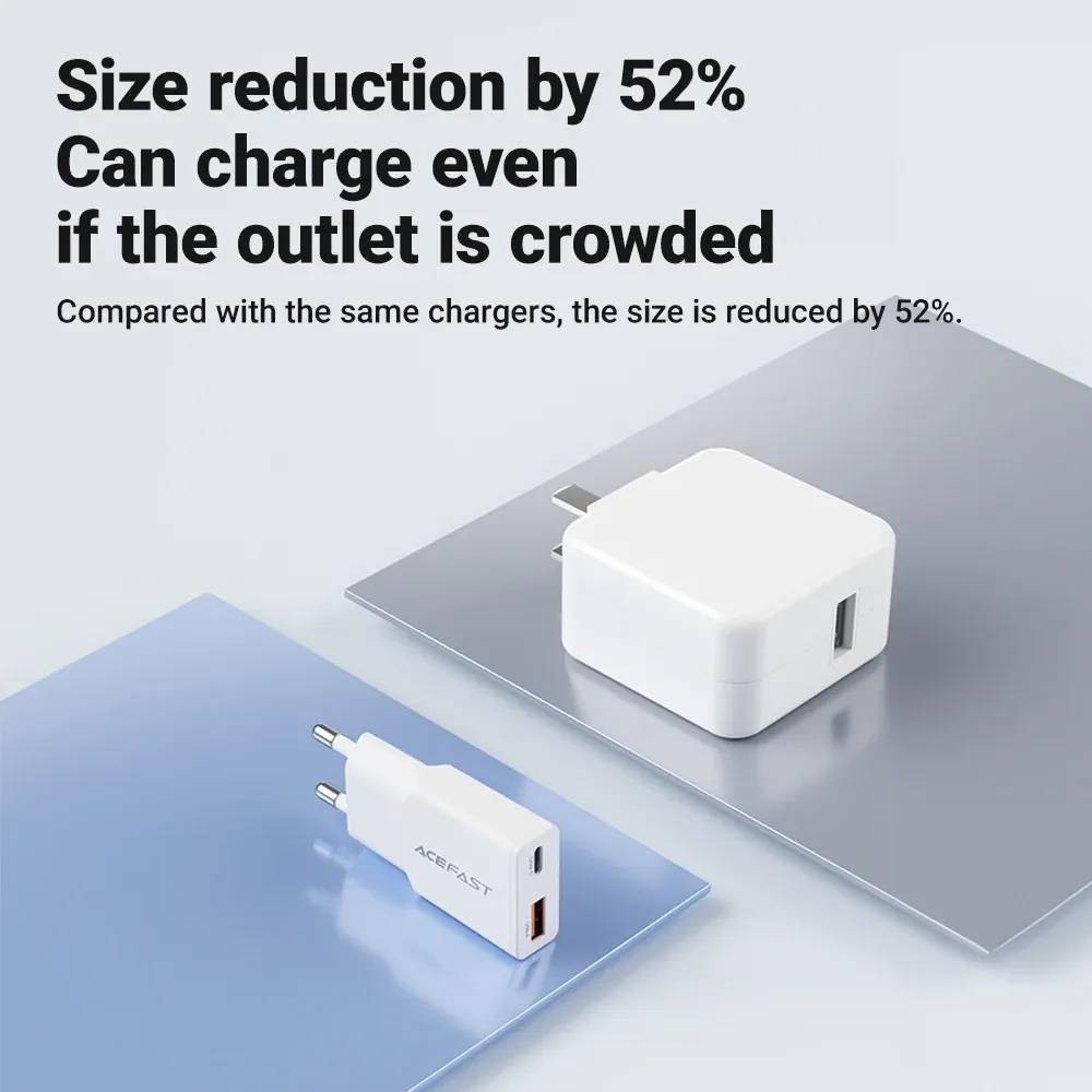 ACEFAST 30W GaN Ultra-Thin EU Fast Charger