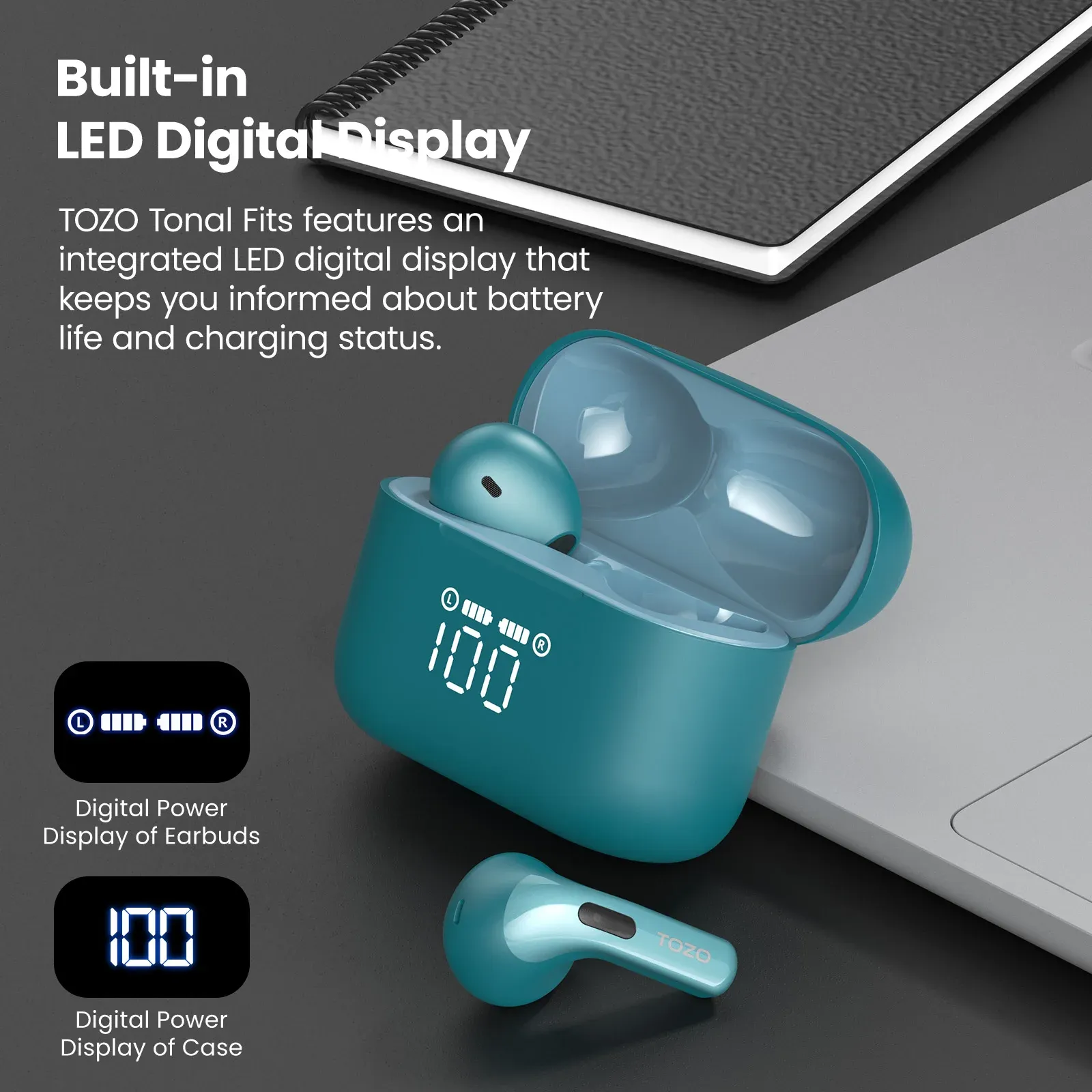 TOZO T21 True Wireless Earbuds