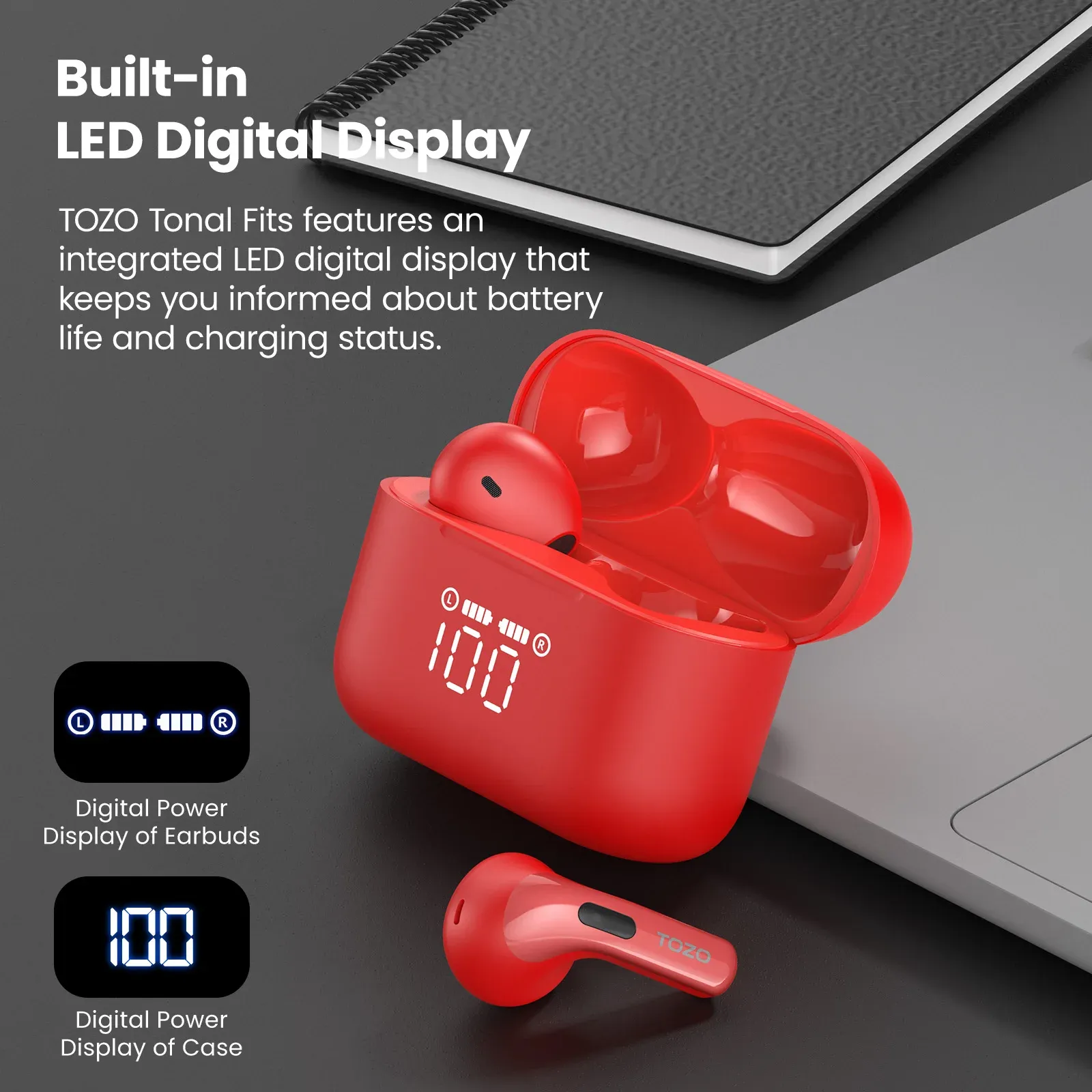 TOZO T21 True Wireless Earbuds