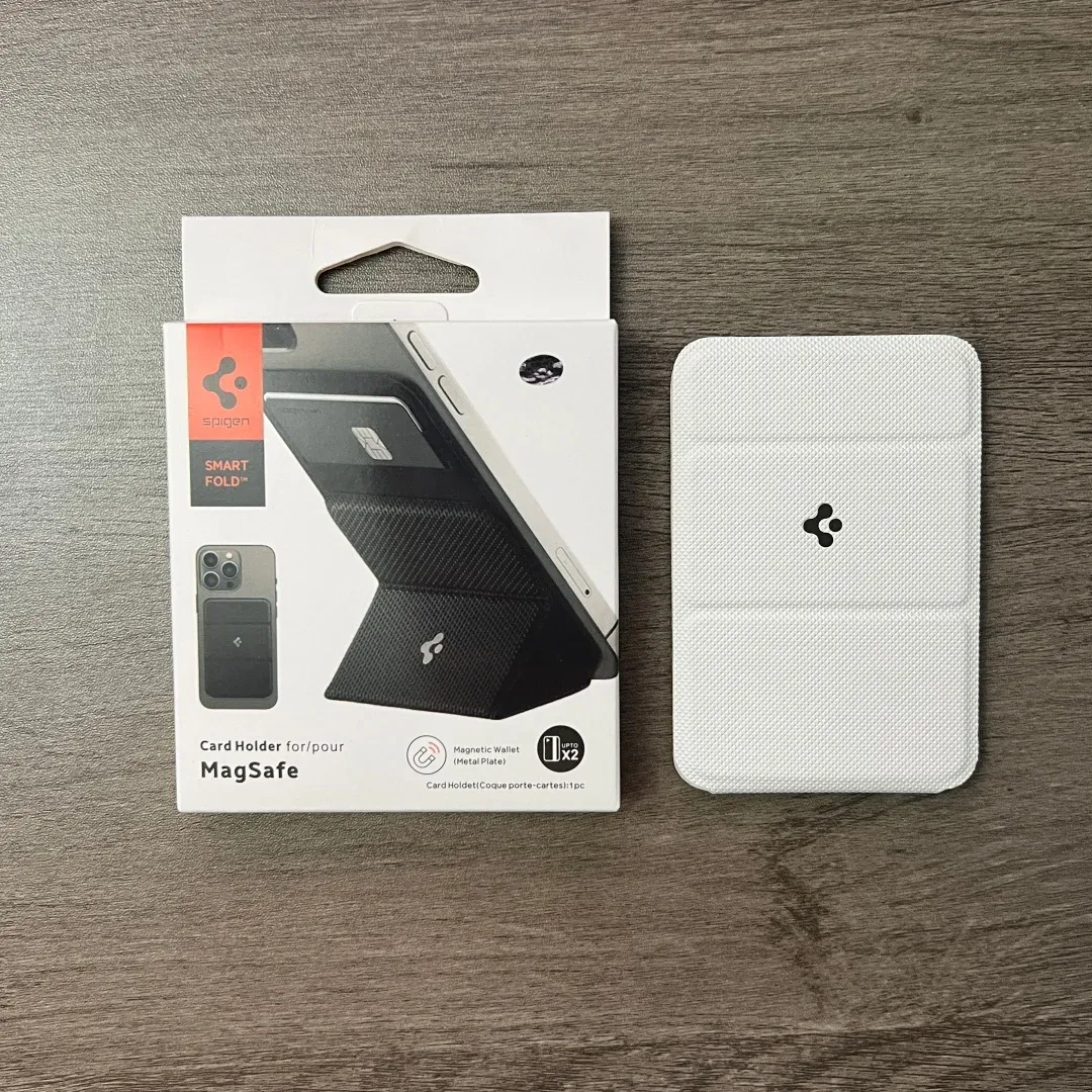 Spigen MagSafe Fold Wallet Case with Kickstand