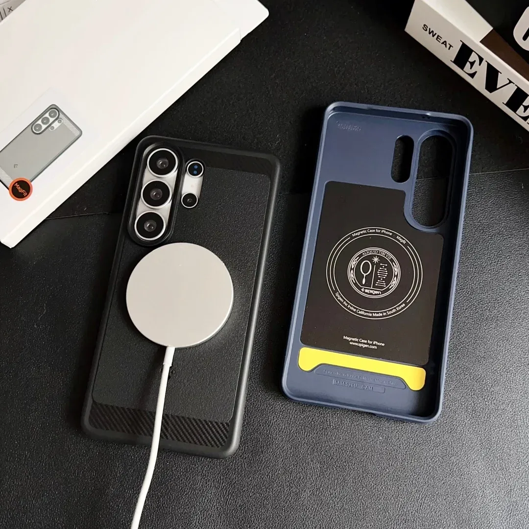 Spigen Matte MagFit Magnetic Soft Case for Samsung Galaxy S26 Ultra