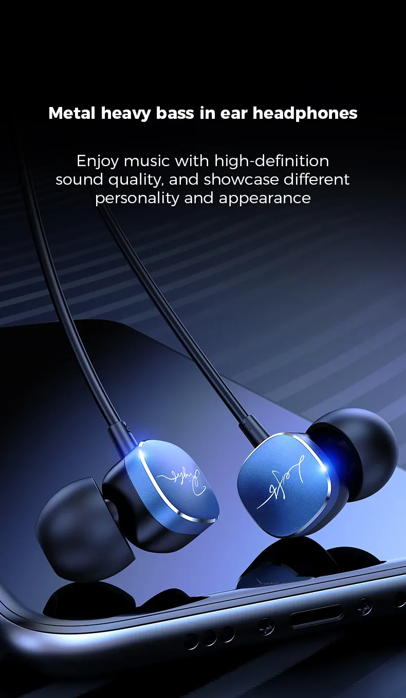 Game Falcon USB-C Wired Bass Earphones