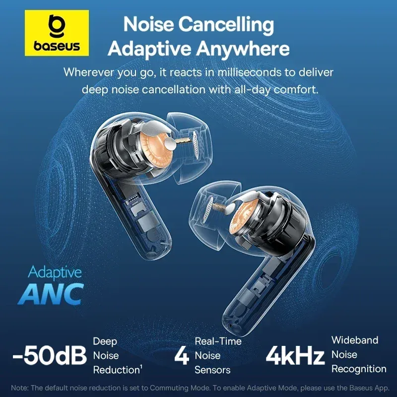 Baseus EP10 Pro ANC True Wireless Earbuds