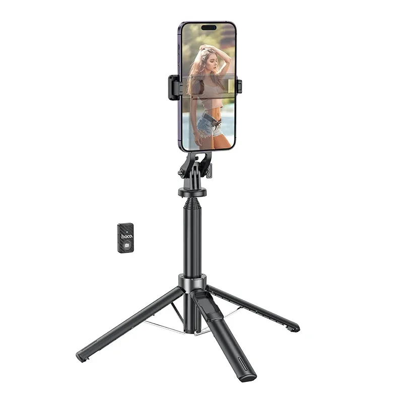 HOCO K21 Aluminum Bluetooth Selfie Stick Tripod with Remote
