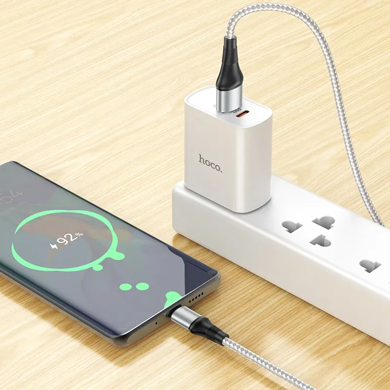 Hoco 1M Nylon Braided 3A Fast Charging Cable