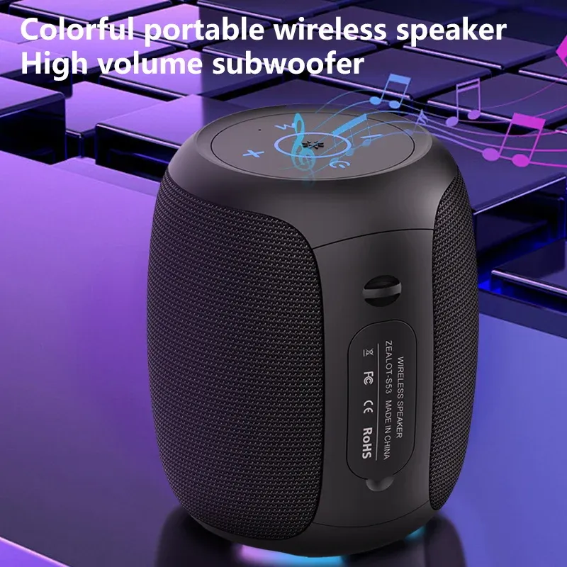 ZEALOT S53 Waterproof Portable Bluetooth Speaker