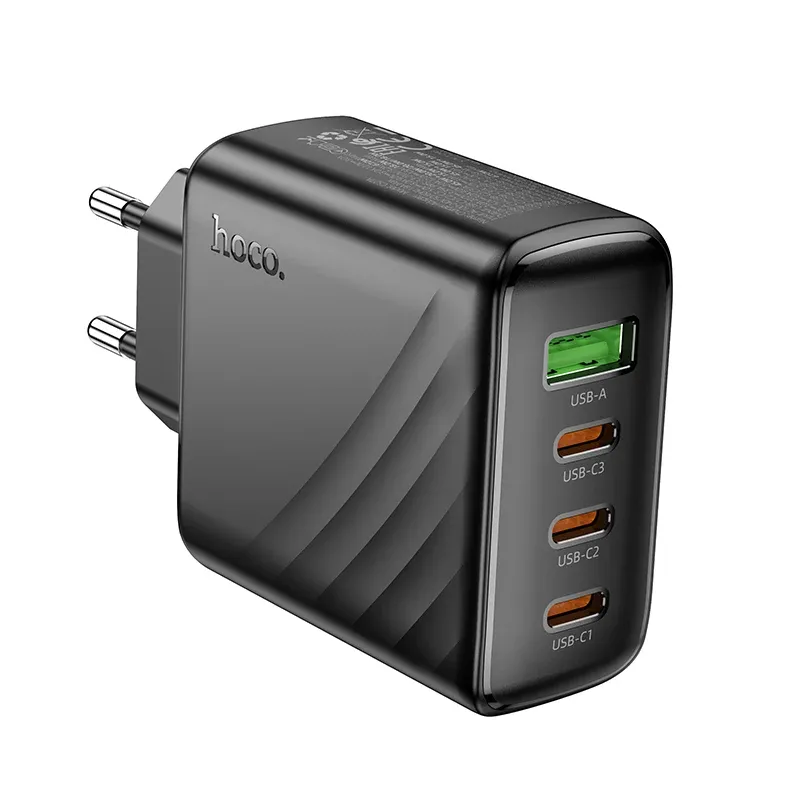 HOCO 67W 4-Port USB-C Fast Wall Charger