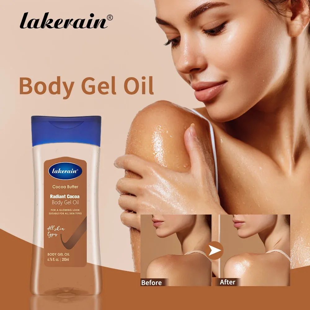 Radiant Cocoa Hydrating Body Gel Oil 200ml