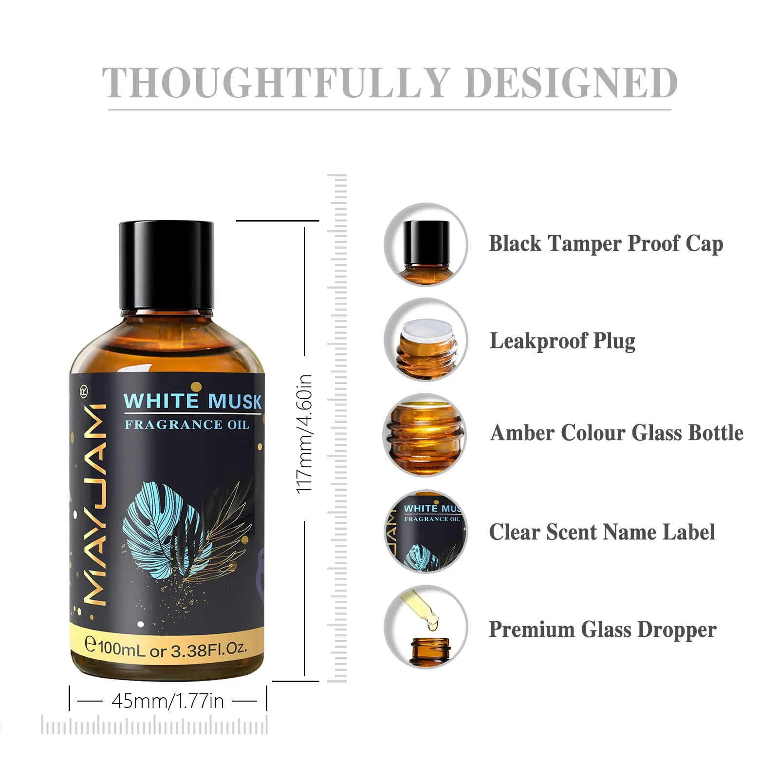 MAYJAM 100ml Aroma Oil with Dropper