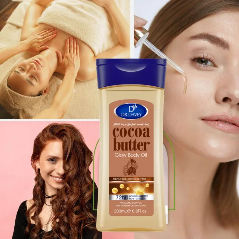 DR.DAVEY Cocoa Glow Body Oil 200ml