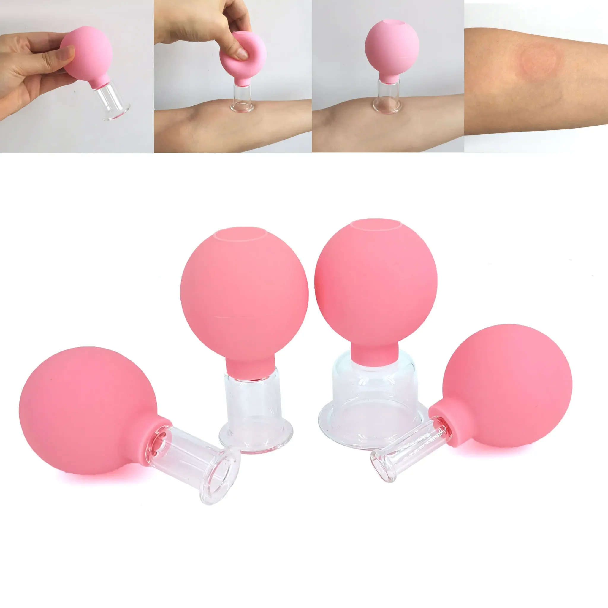 Manual Silicone Facial Cupping Massager