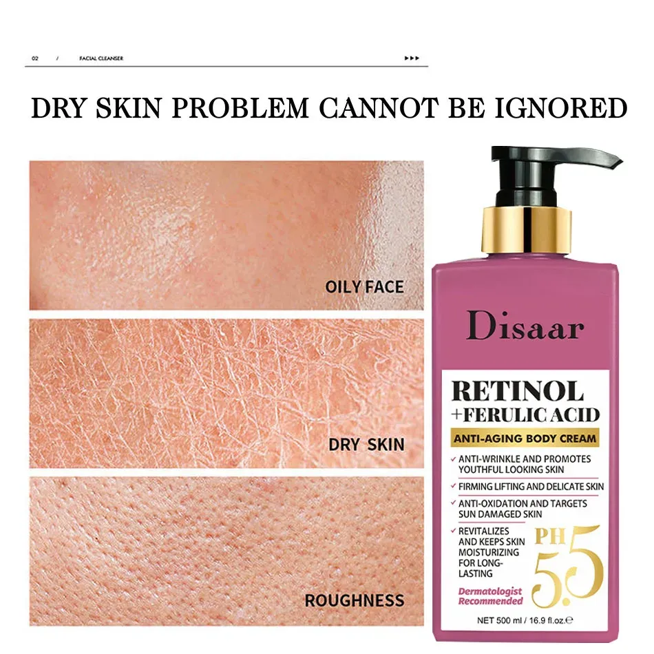Retinol Firming Body Lotion with Ferulic Acid