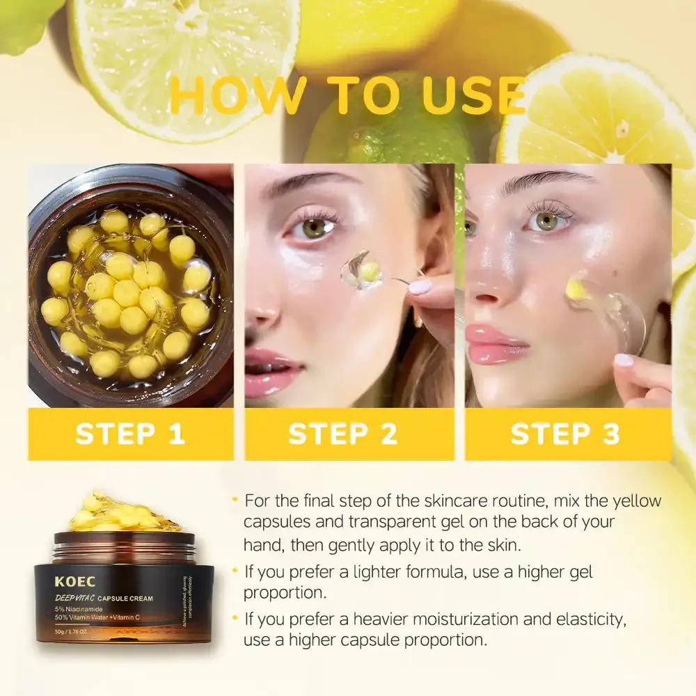 KOEC Deep VC Capsule Brightening Gel Cream