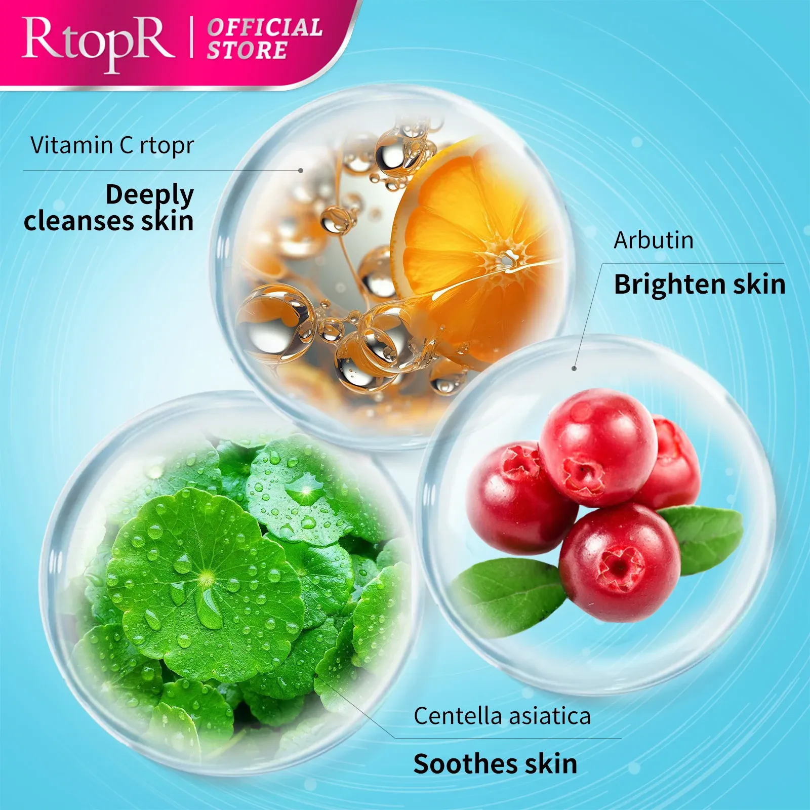 RtopR Vitamin C Deep Cleanse Facial Cleanser