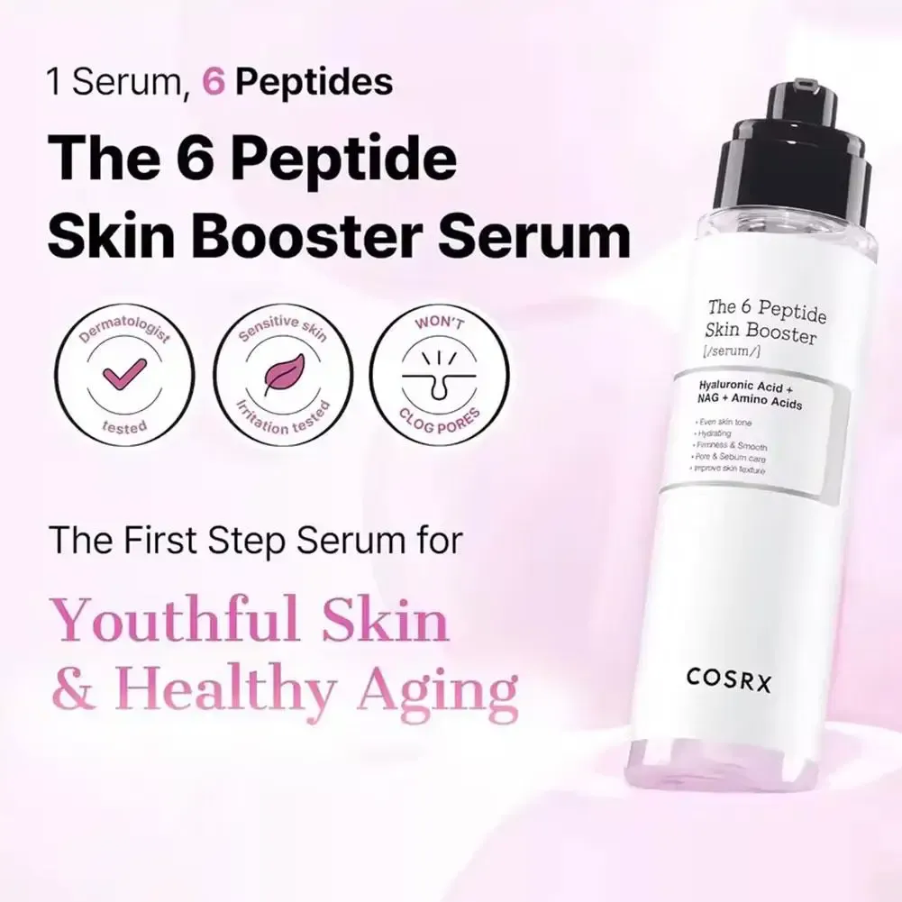 COSRX 6X Peptide Collagen Boosting Essence with Niacinamide and Hyaluronic Acid
