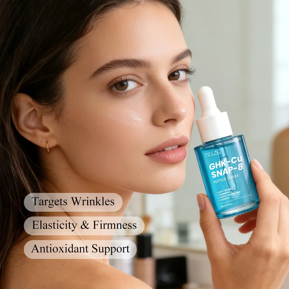 Blue Copper Peptide Glow Moisturizer Set