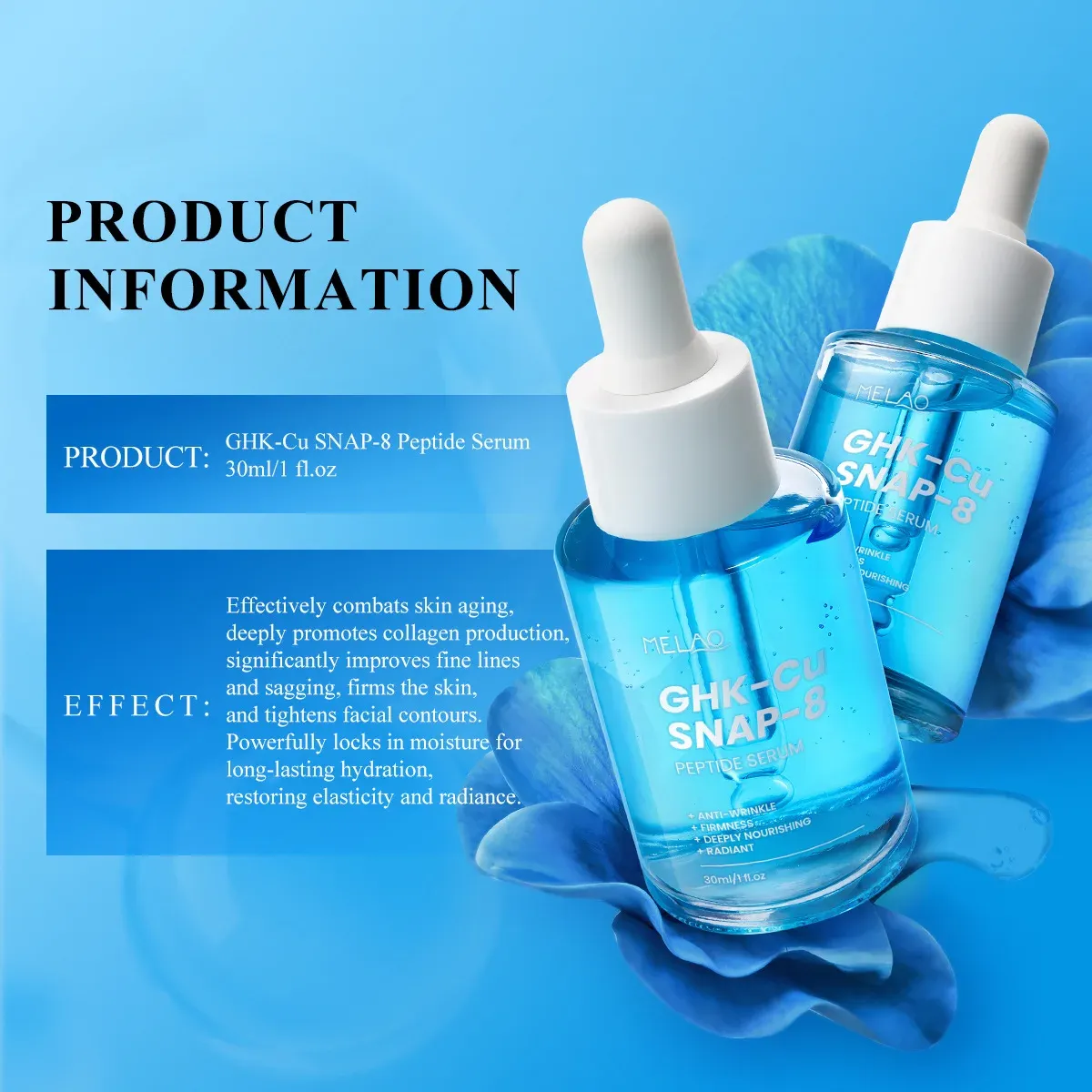 Blue Copper Peptide Glow Moisturizer Set