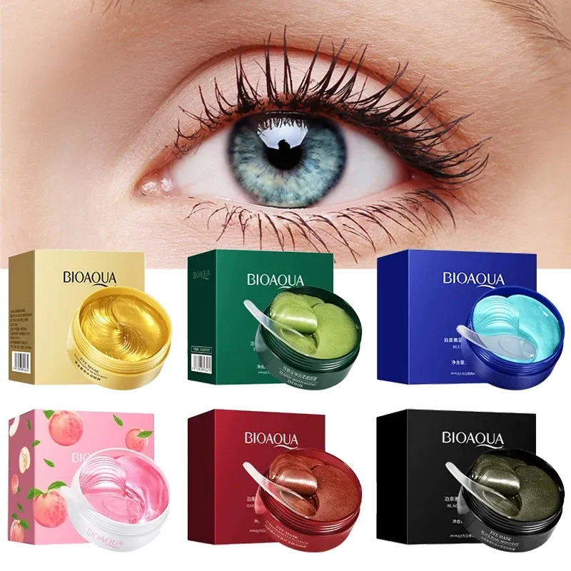 BIOAQUA Crystal Collagen Under-Eye Patch Set, 60 Pieces