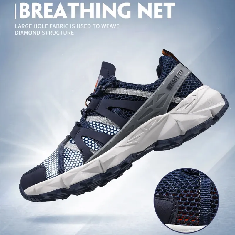 HUMTTO Breathable Summer Hiking Sneakers