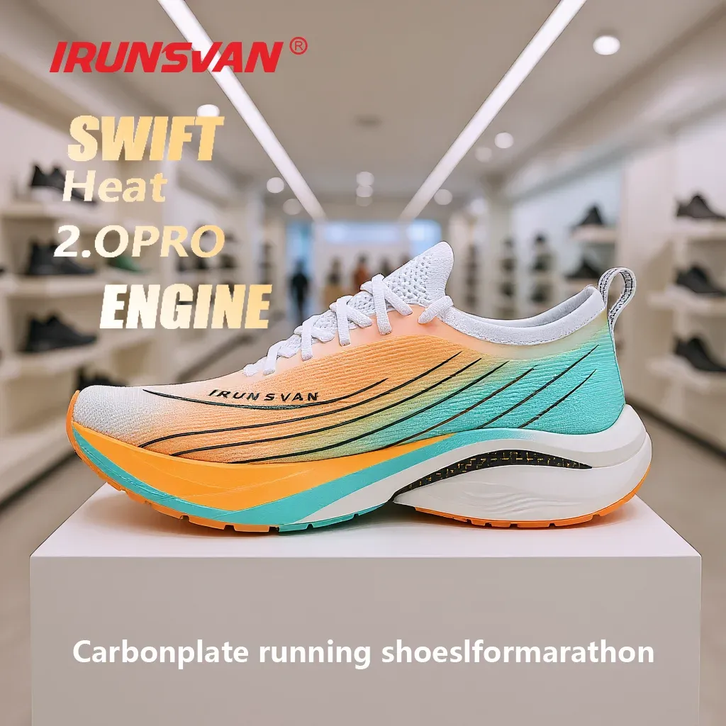 IRUNSVAN Heat 2.0 PRO Carbon Marathon Running Shoes