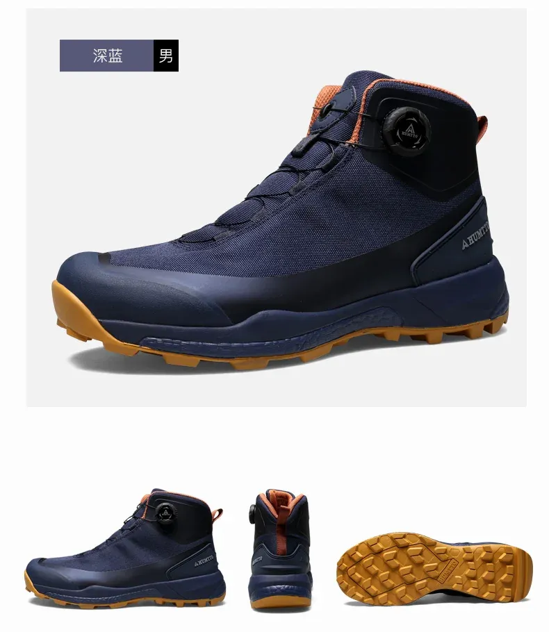HUMTTO Waterproof Winter High-Top Hiking Boots