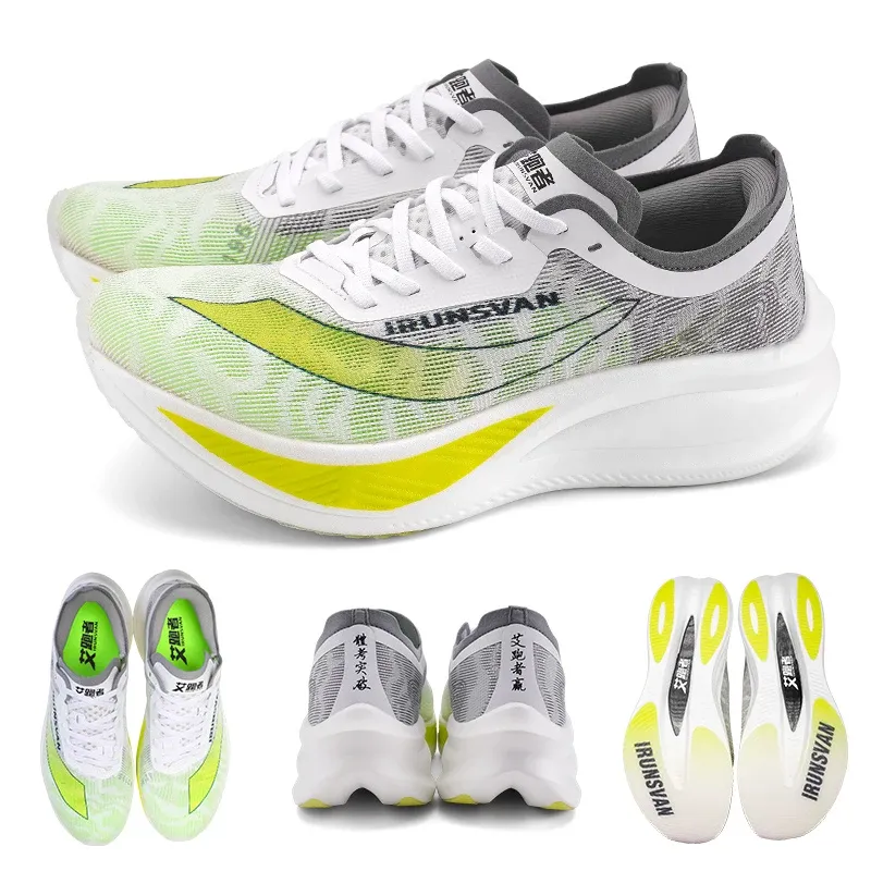 IRUNSVAN Carbon Plate Marathon Racing Shoes