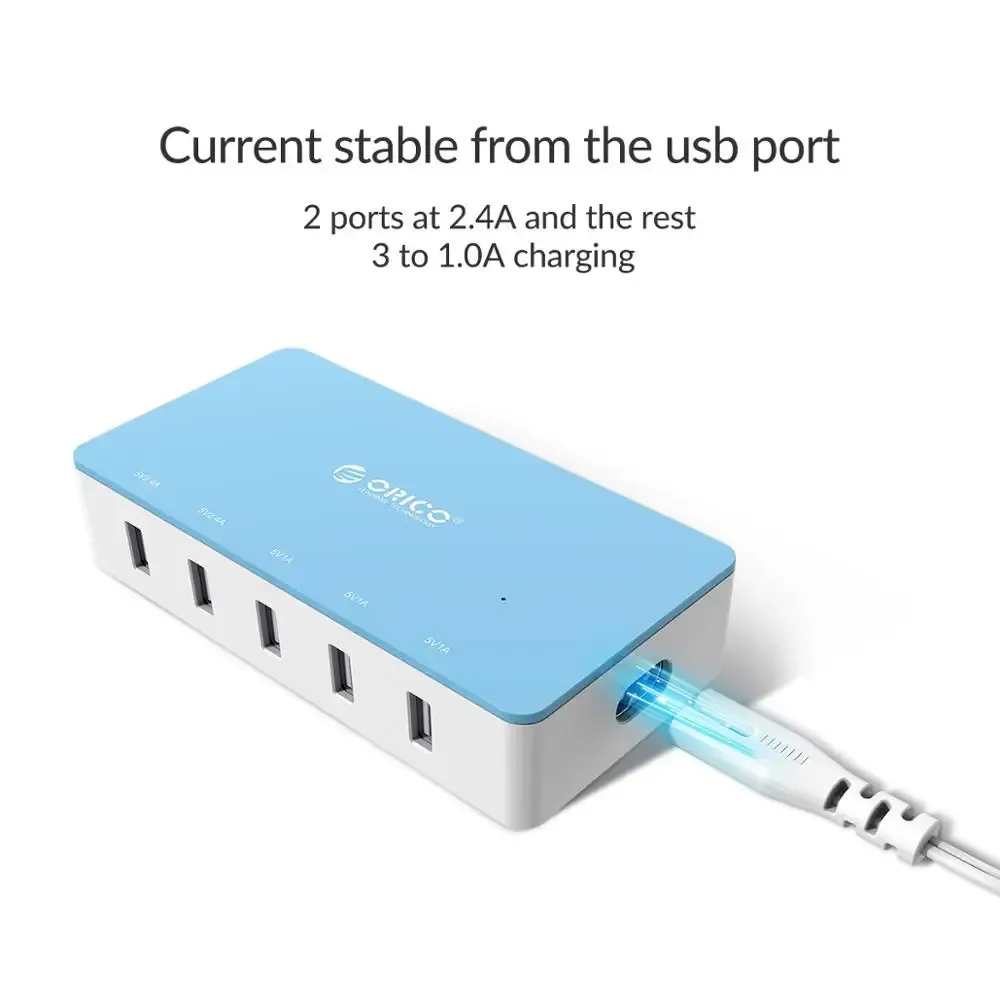 Orico 5-Port Desktop USB Charging Dock CSH-5U