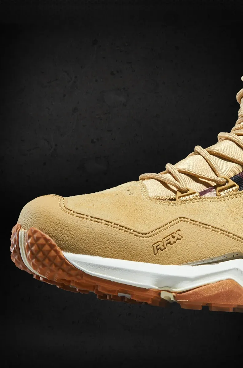 RAX Waterproof High-Top Hiking Boots for Trail and Mountain Use