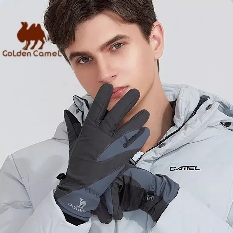 Camel Winter Touchscreen Ski and Cycling Gloves
