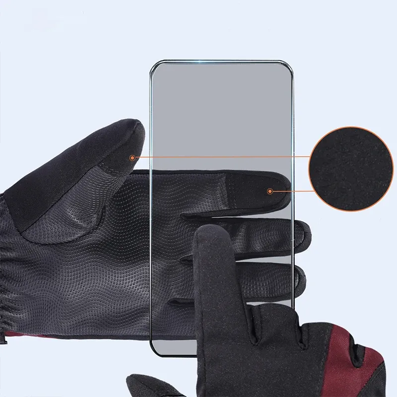 Camel Winter Touchscreen Ski and Cycling Gloves