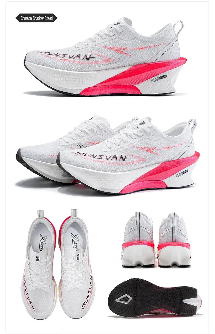 IRUNSVAN Carbon Plate Marathon Racing Shoes