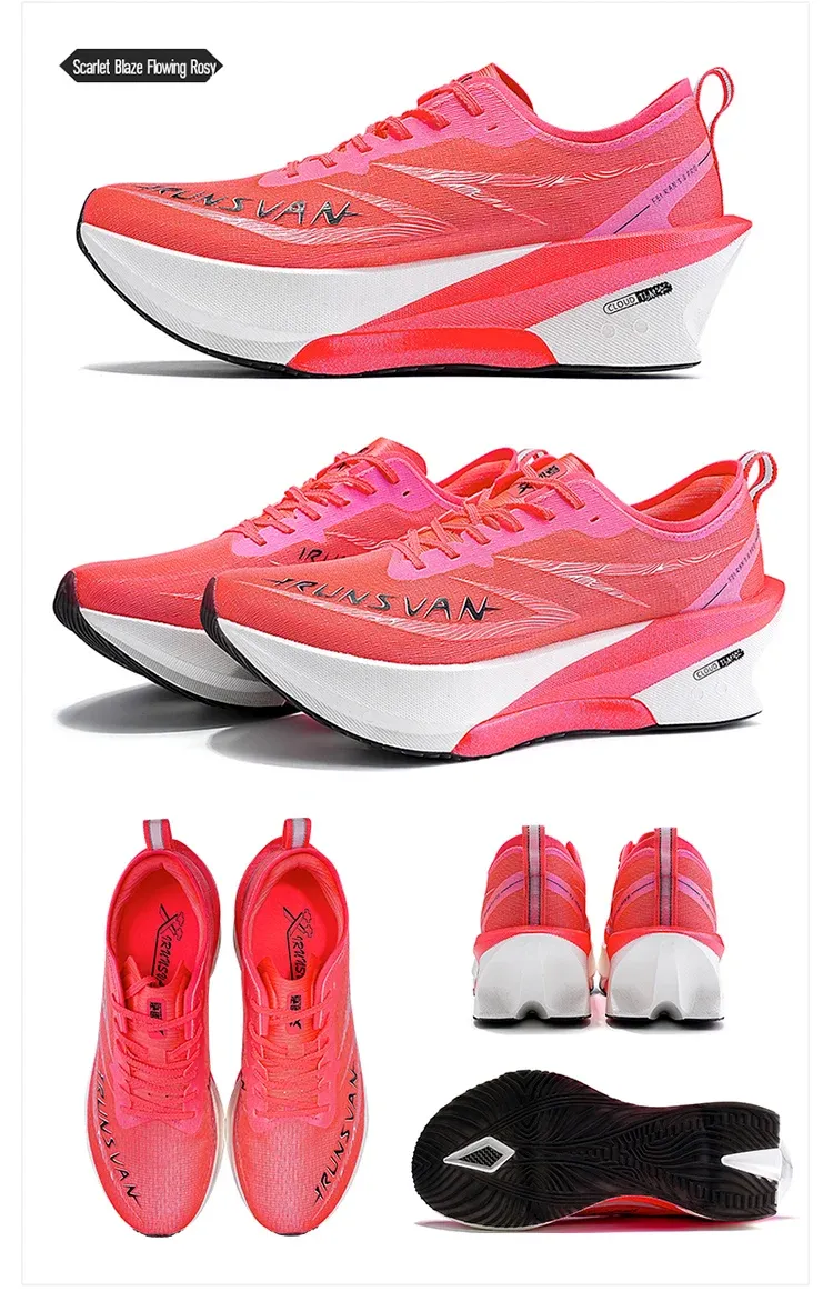 IRUNSVAN Carbon Plate Marathon Racing Shoes