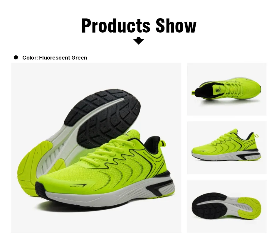 Baasploa Lightweight Mesh Running Sneakers for Men