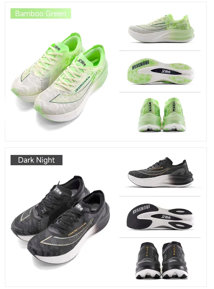 IRUNSVAN Rehuo 1.0 Carbon Plate Marathon Running Shoes
