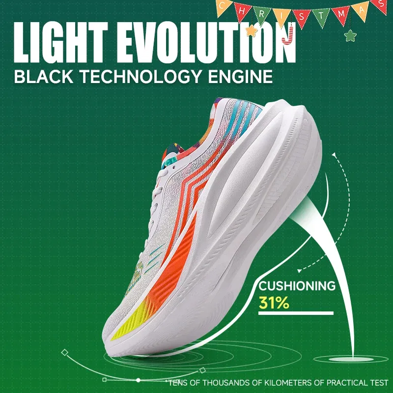 IRUNSVAN Breathable Carbon Support Running Shoes