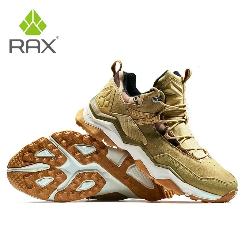 RAX Leather Trekking Shoes for Men