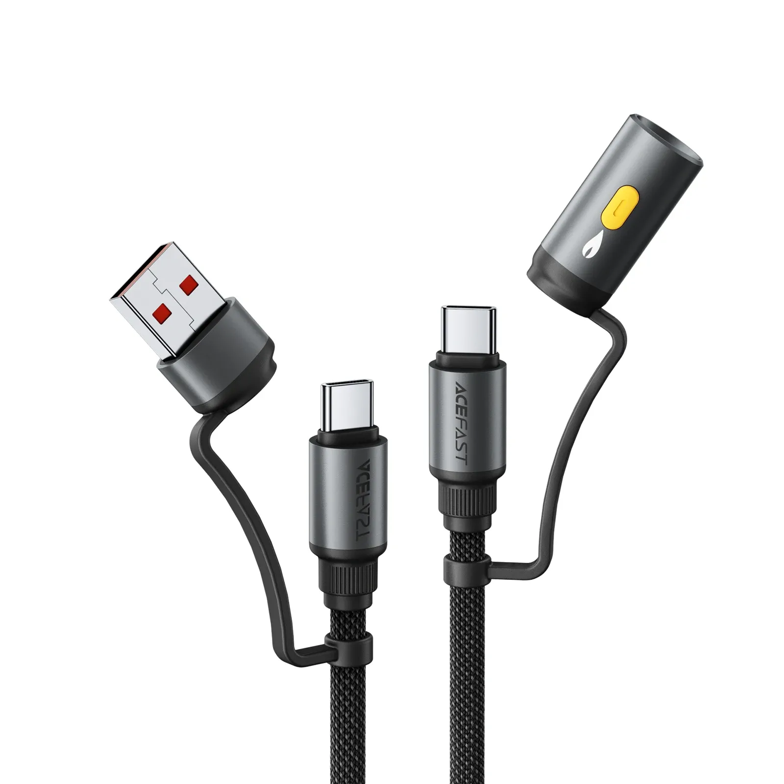 ACEFAST J6 60W Multi-Function USB-C Braided Charging Cable