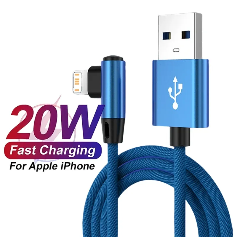Right-Angle Lightning Fast Charging Cable