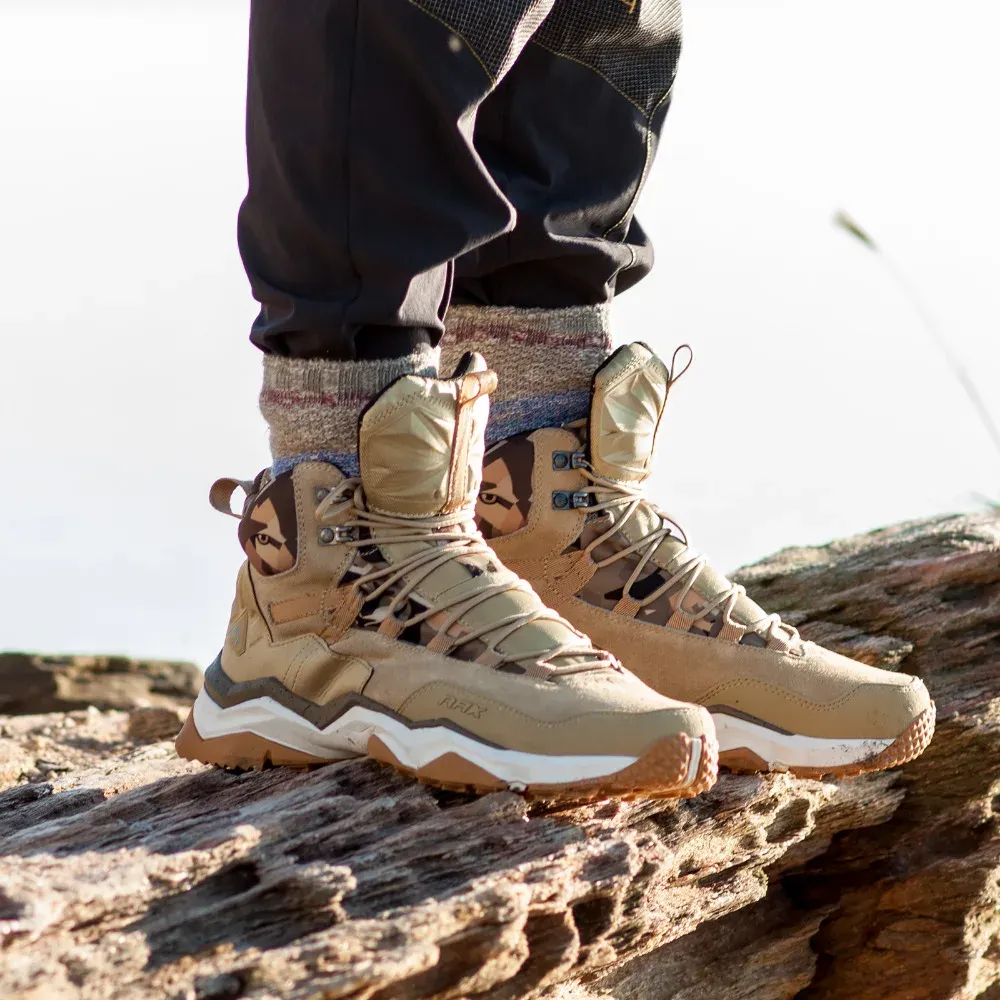 RAX Leather Trail Hiking Shoes for Men and Women