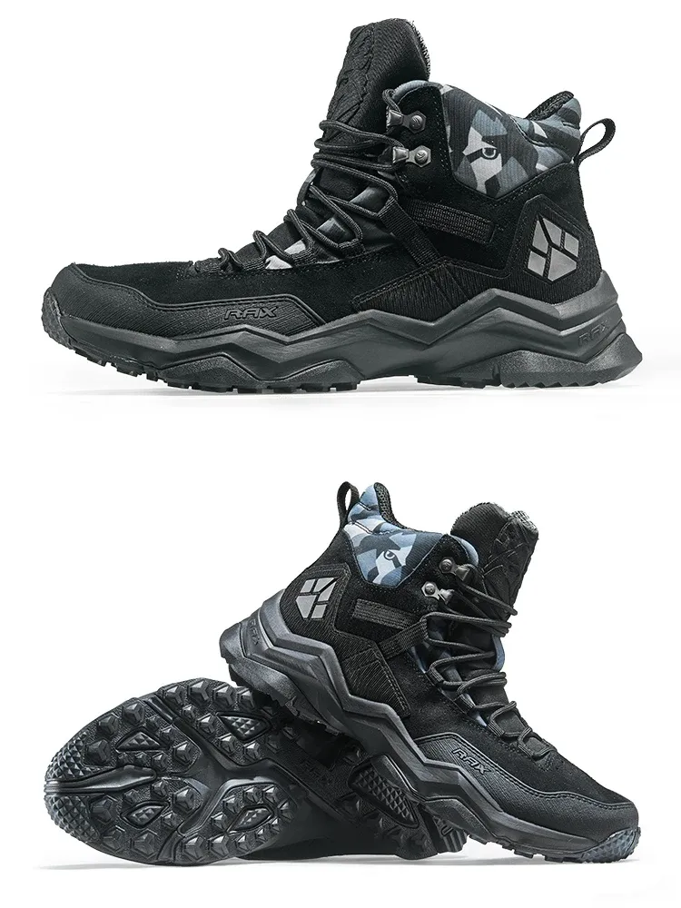 RAX Leather Trail Hiking Shoes for Men and Women