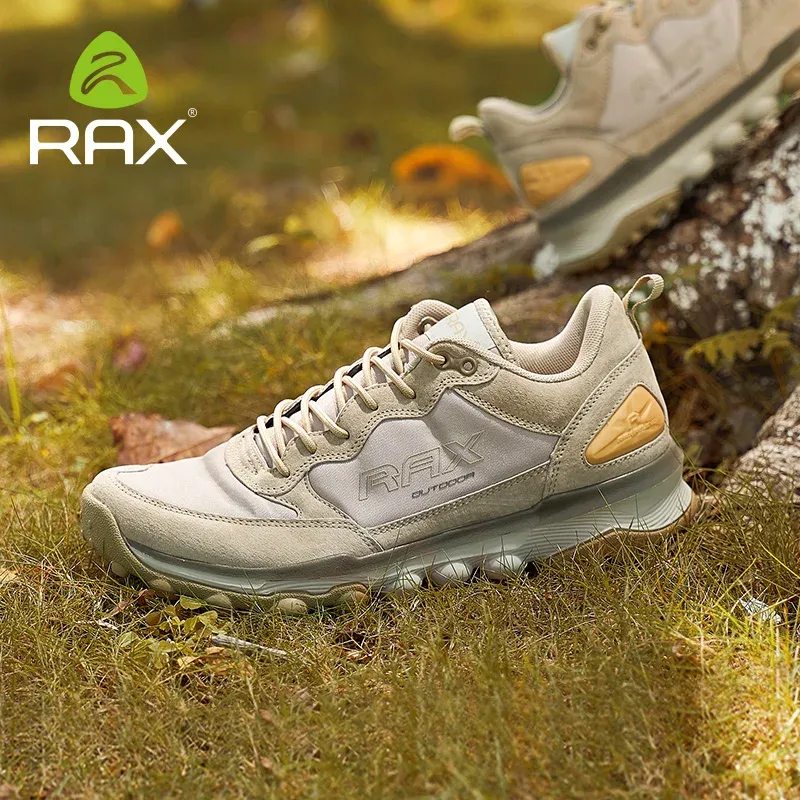 RAX Breathable Leather Hiking Shoes for Men
