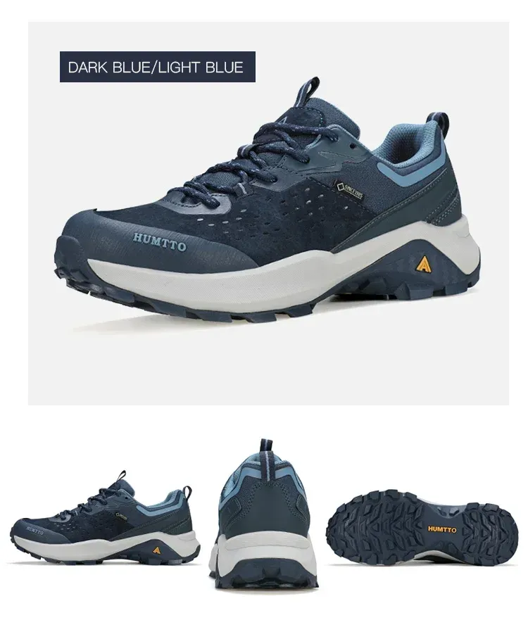 HUMTTO Breathable Mid-Top Hiking Sneakers for Men