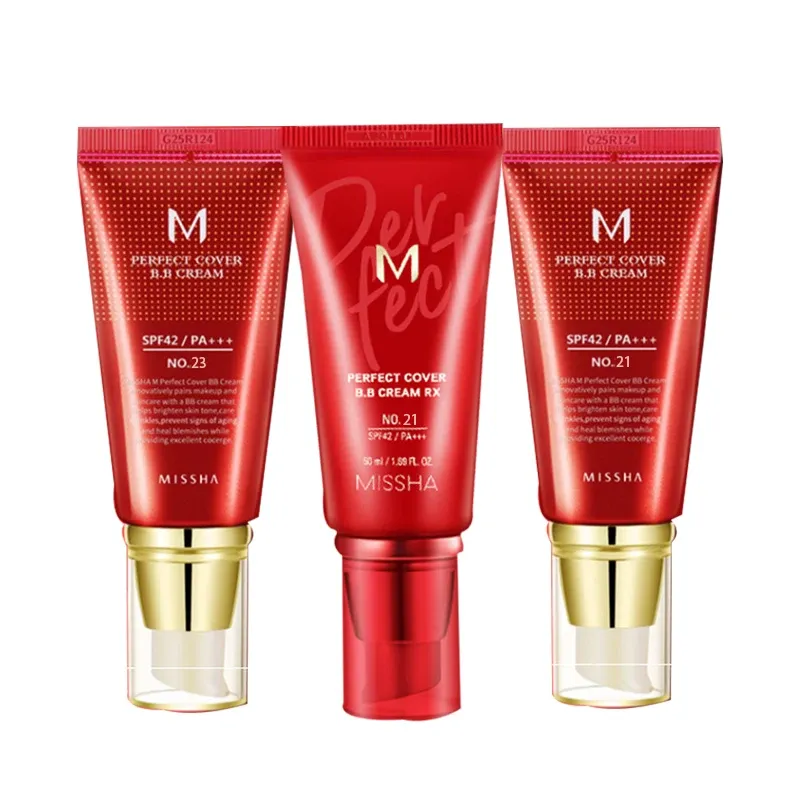 Missha M Perfect Cover BB Cream 50ml Natural Coverage Base